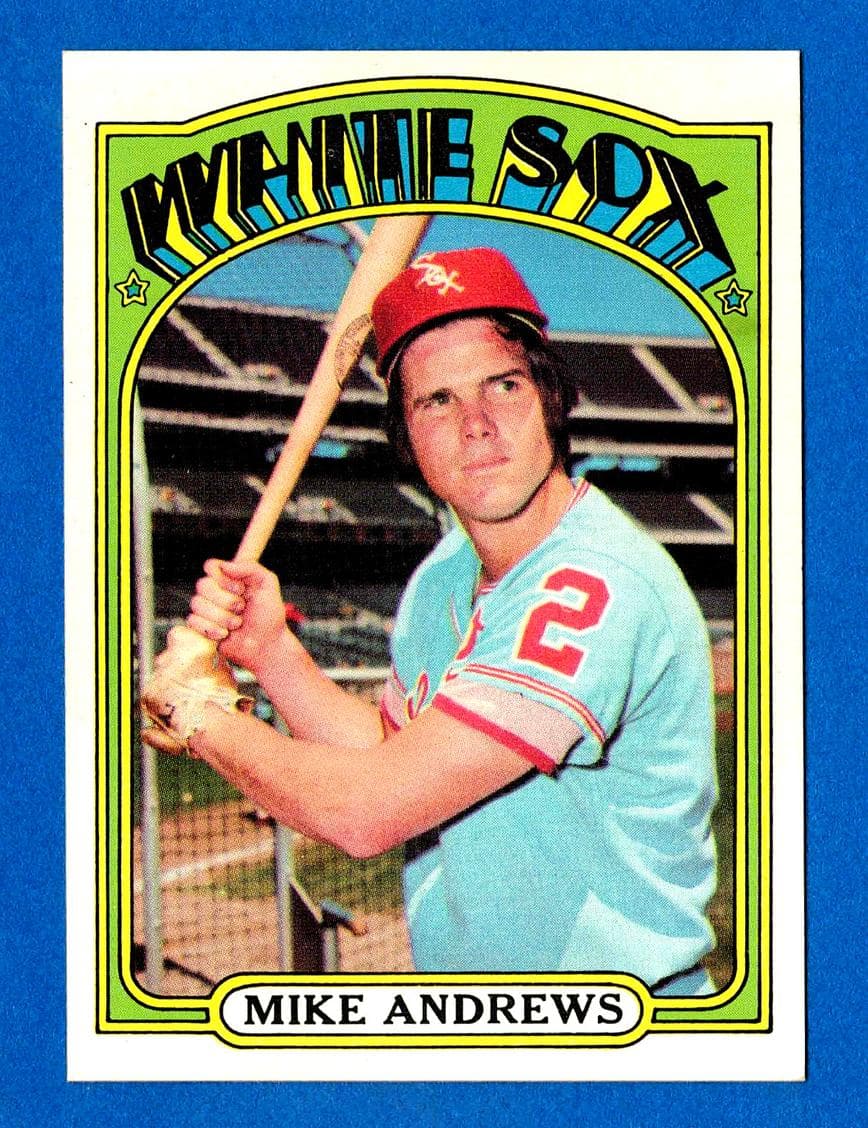 Mike Andrews 1972 topps Topps