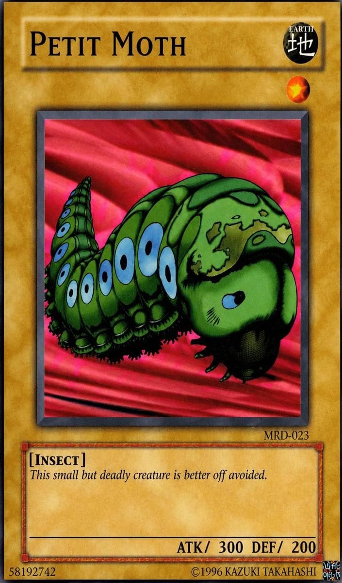 Petit Moth 2002 Yu-Gi-Oh! Metal Raiders 1st Edition