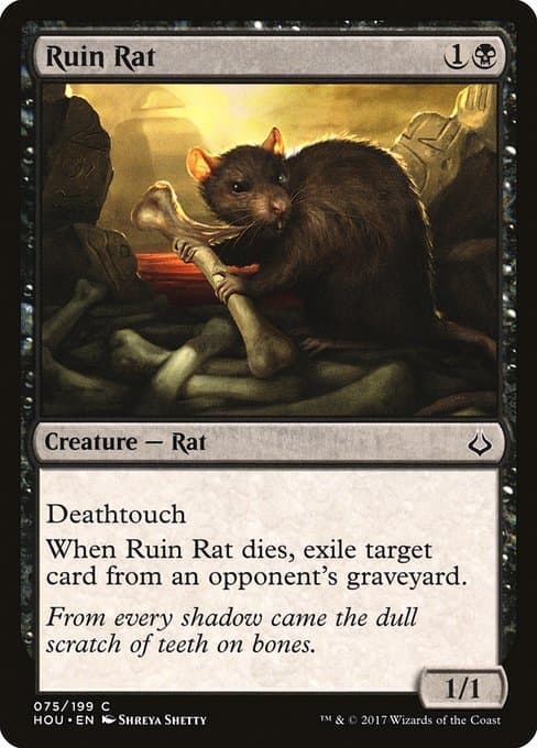 Ruin Rat 2017 Magic: The Gathering Hour of Devastation