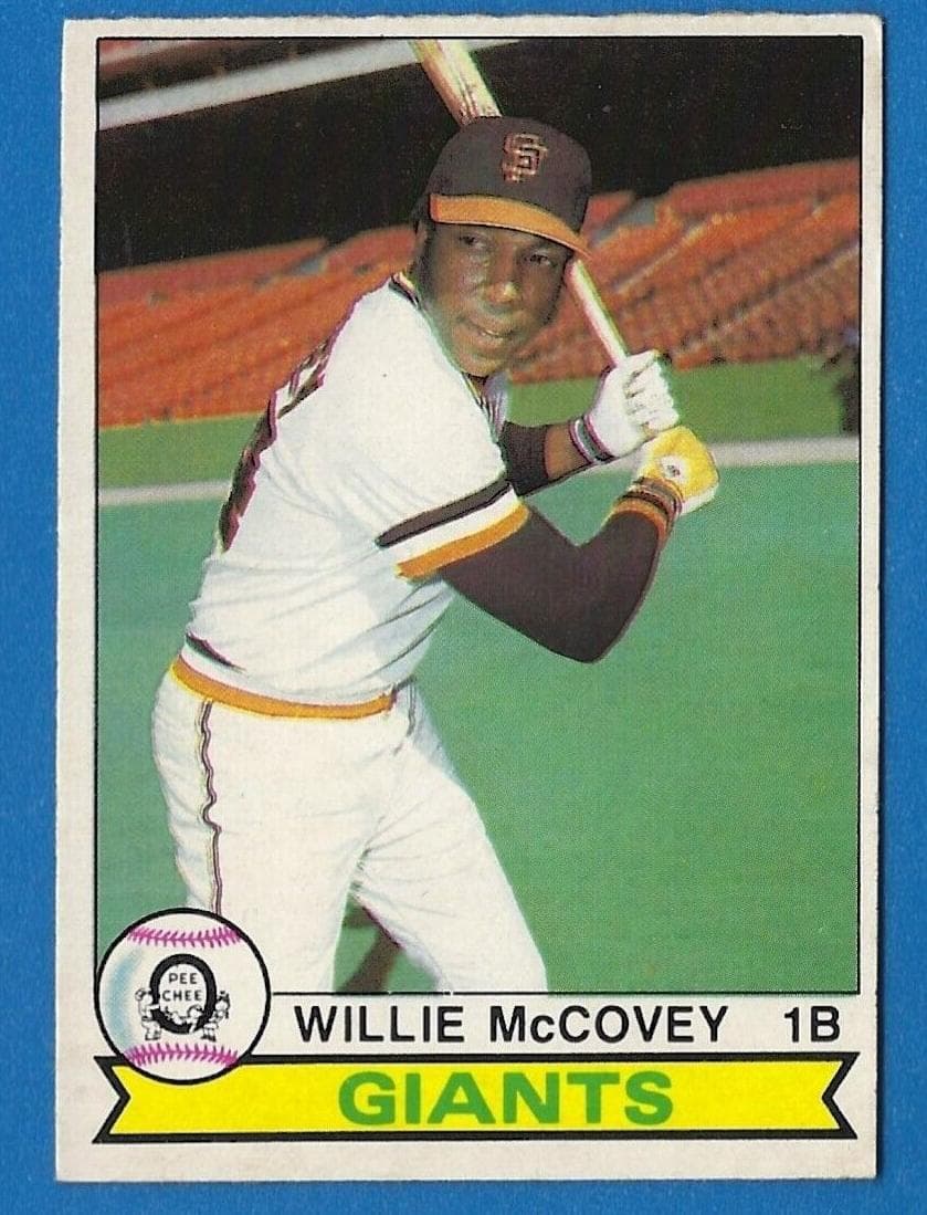 Willie McCovey 1979 topps O-Pee-Chee