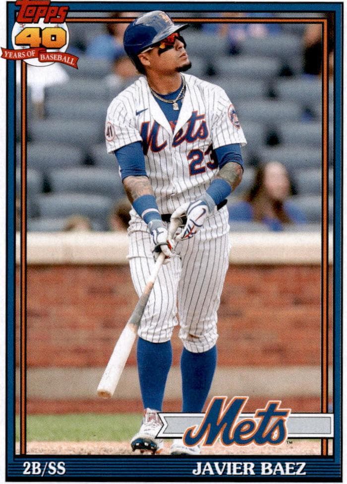 Javier Baez 2021 topps Topps Archives