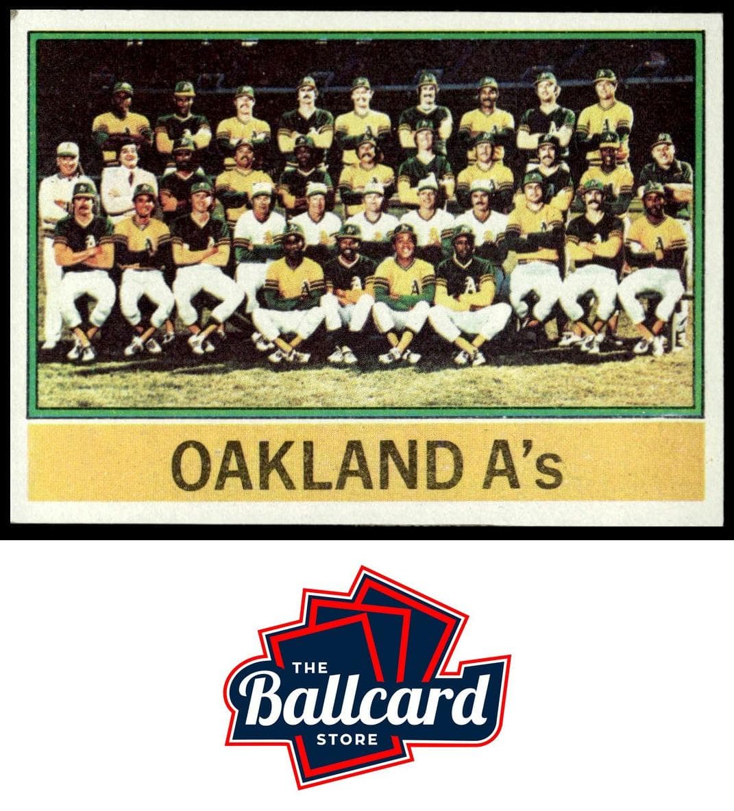 Oakland A's 1976 topps Topps
