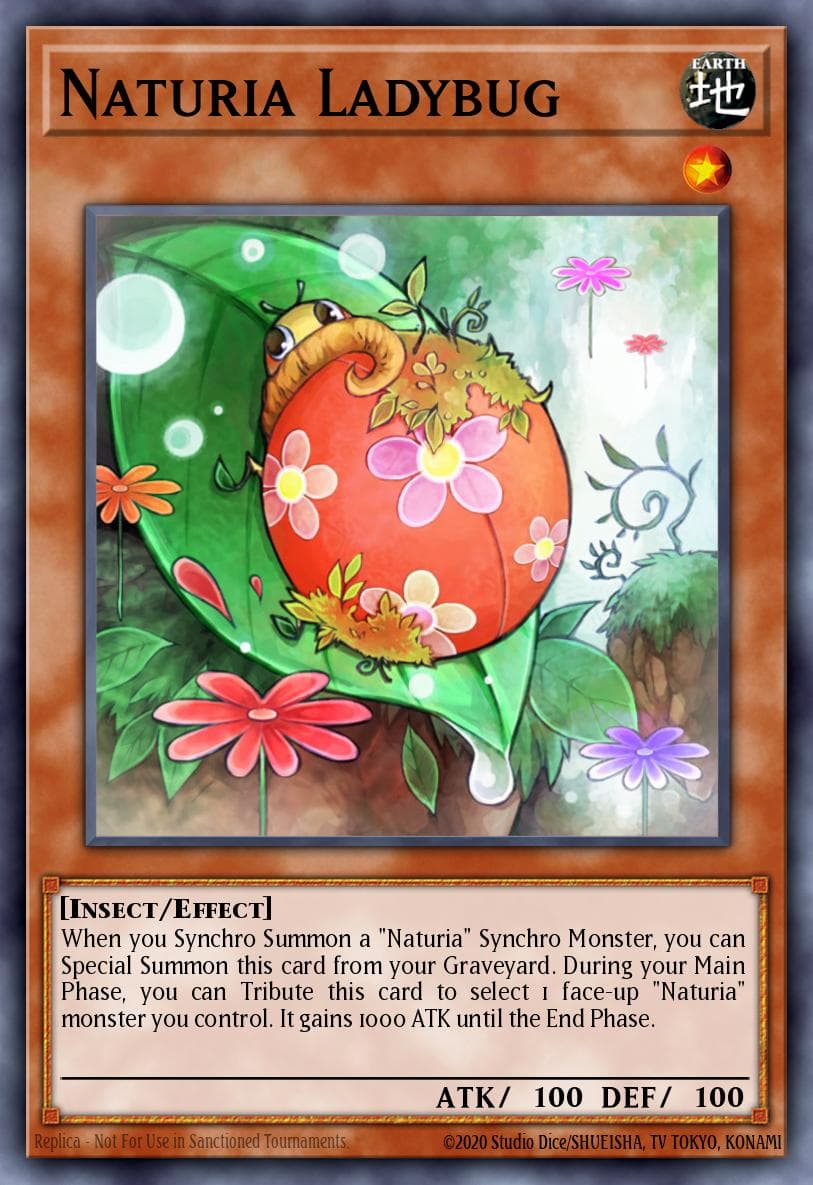 Naturia Ladybug 2011 Yu-Gi-Oh! Duel Terminal 4