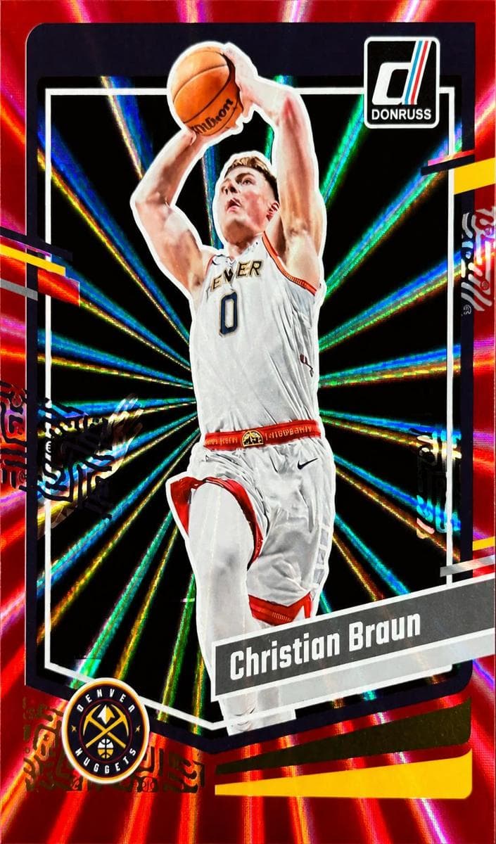 Christian Braun 2023 panini Donruss
