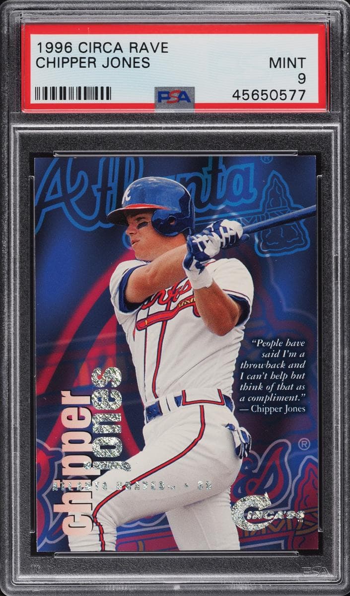 Chipper Jones 1996 unknown Circa