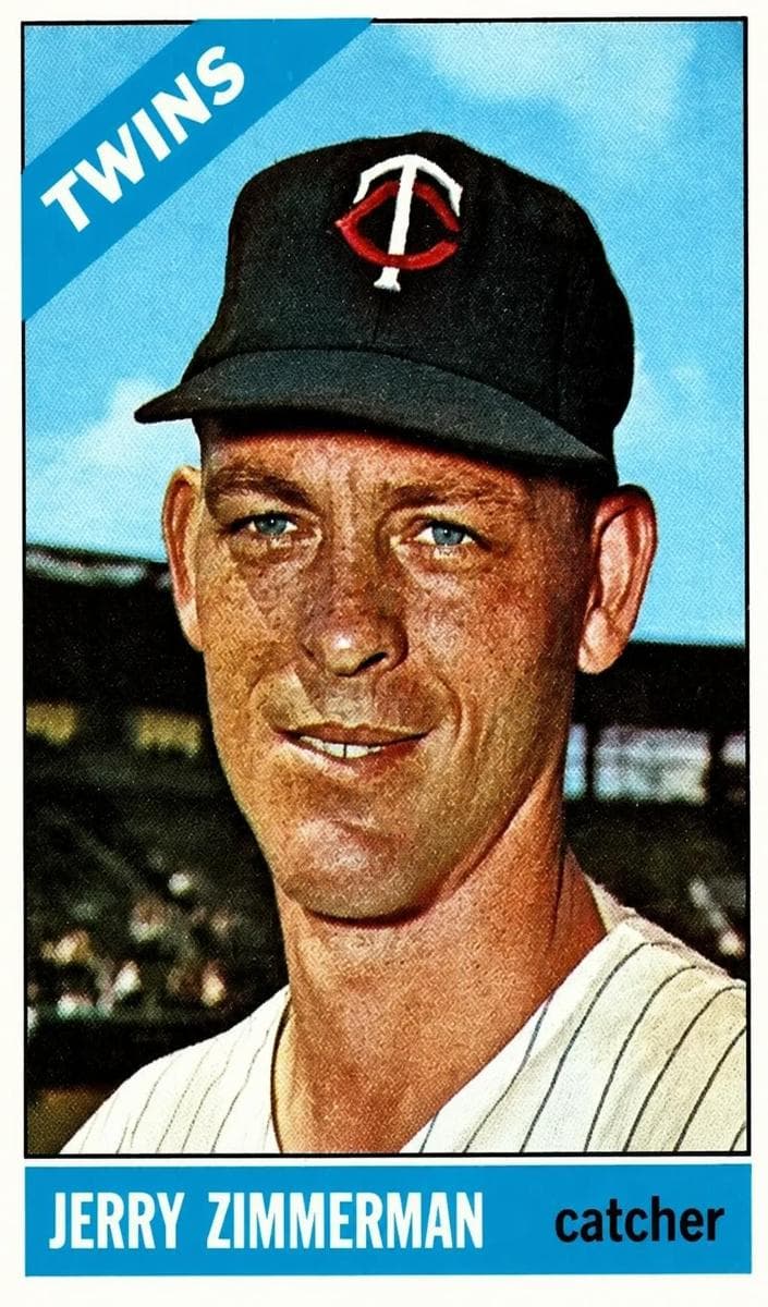 Jerry Zimmerman 1966 topps O-Pee-Chee
