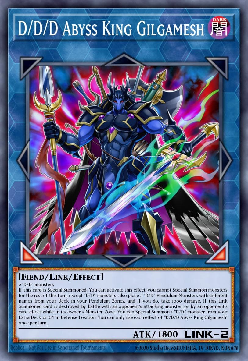 D/D/D Abyss King Gilgamesh #DUOV-EN004