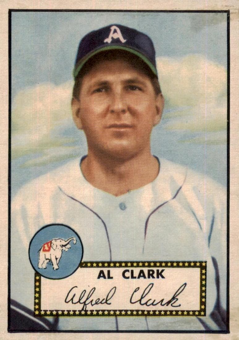 Allie Clark 1952 topps Topps
