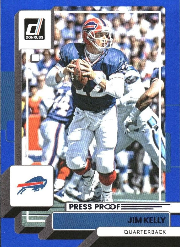 Jim Kelly 2022 panini Donruss