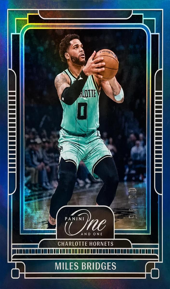 Miles Bridges 2024 panini Panini One and One