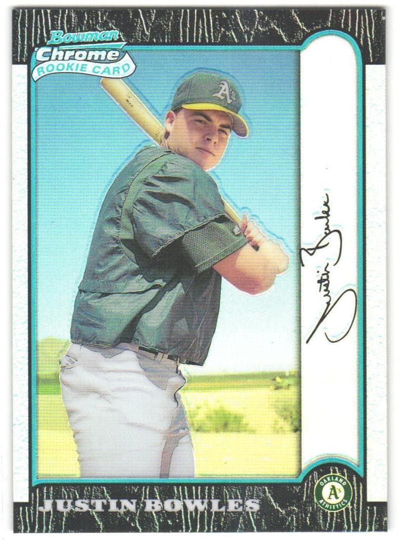 Justin Bowles 1999 bowman Bowman Chrome