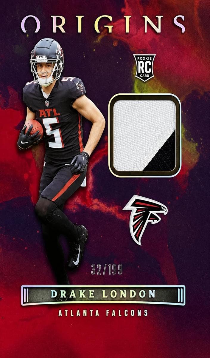 Drake London 2022 panini