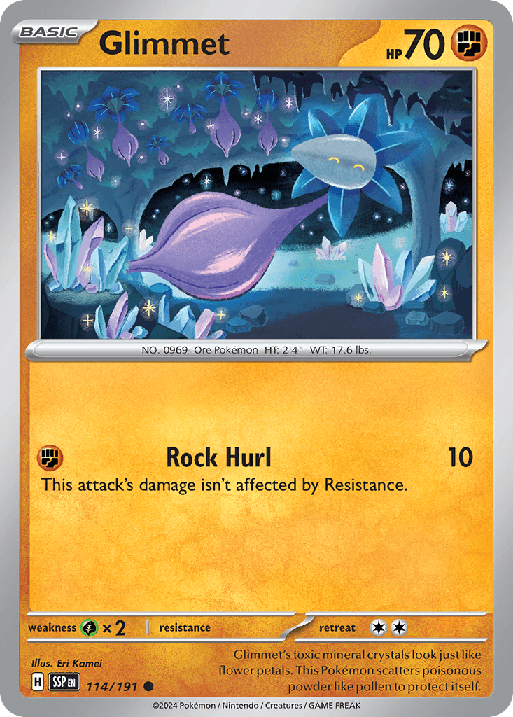 Glimmet 2025 Pokemon Chinese CSV5C