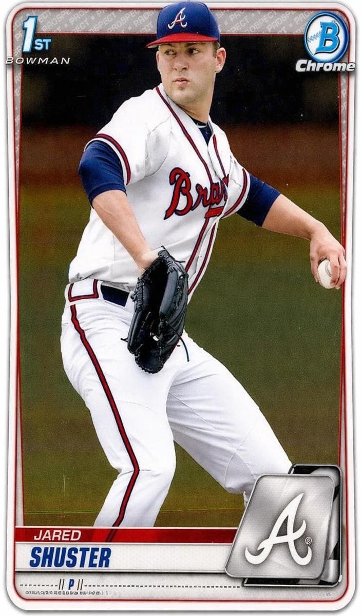 Jared Shuster 2020 bowman Bowman Draft