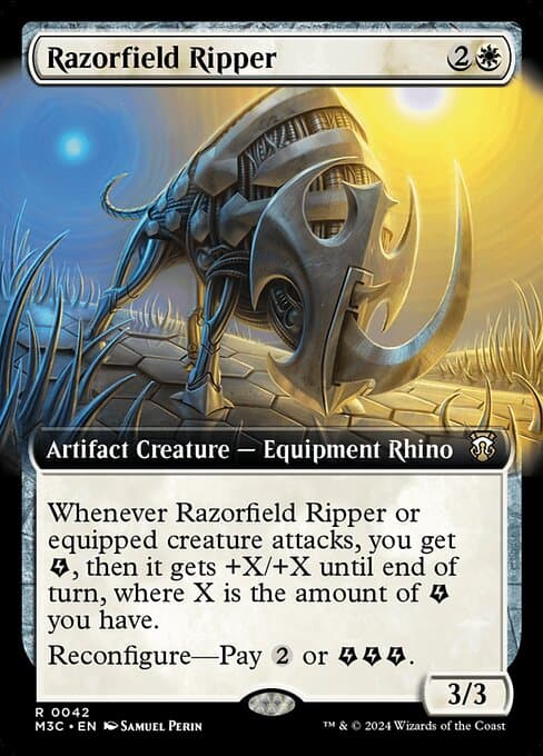 Razorfield Ripper 2024 Magic: The Gathering Modern Horizons 3 Commander