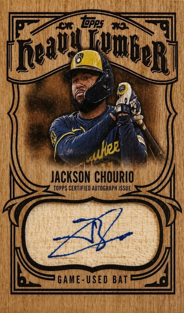 Jackson Chourio 2026 topps Topps