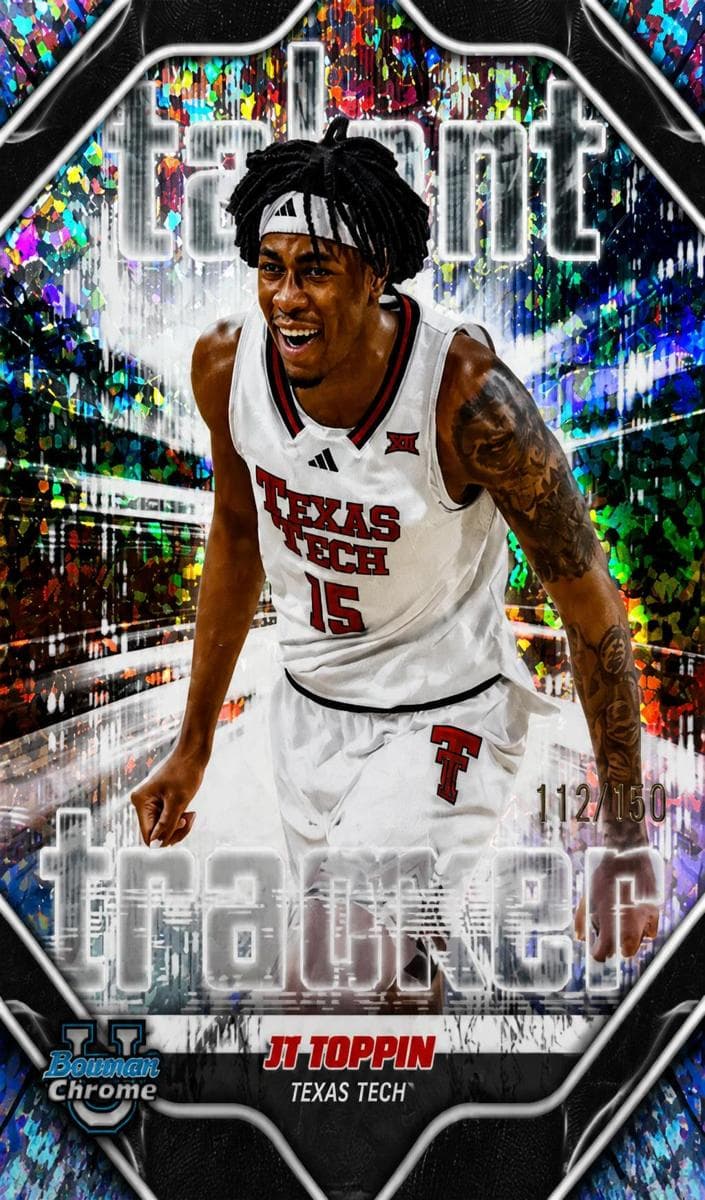 JT Toppin trading card