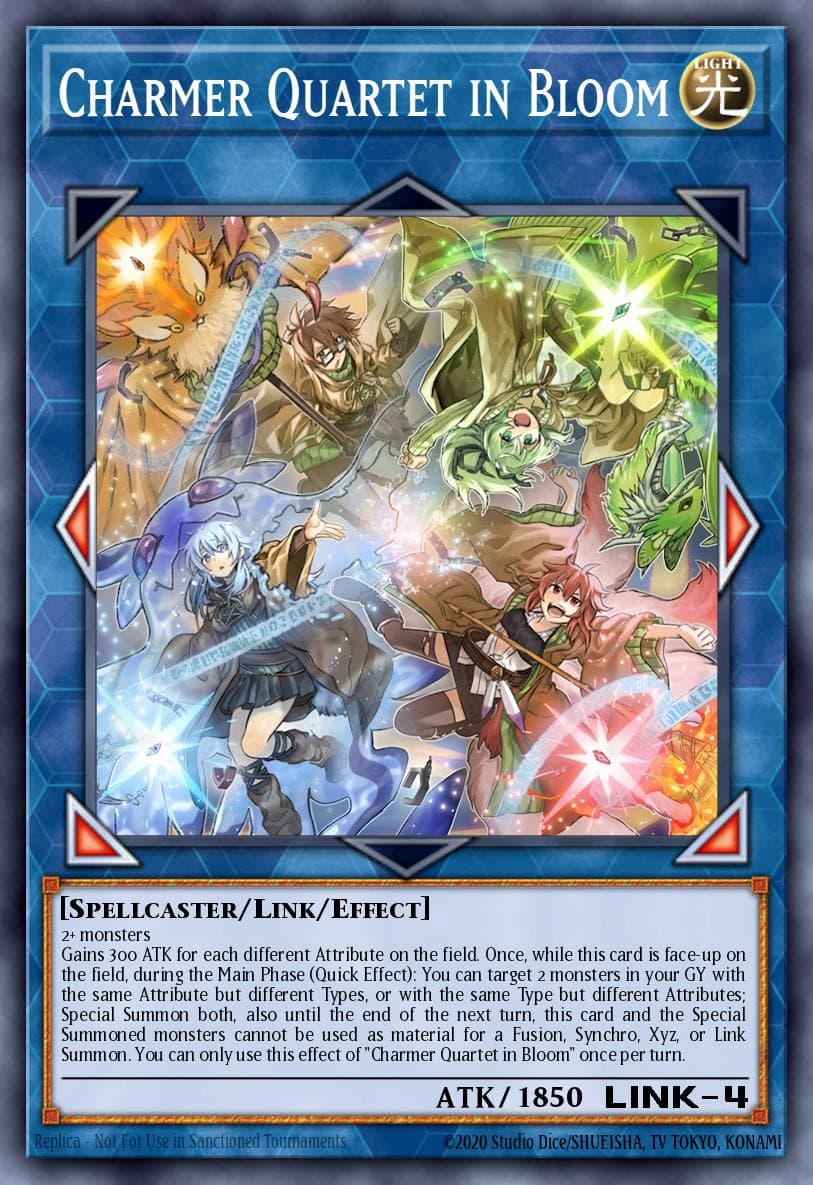 Charmer Quartet in Bloom 2026 Yu-Gi-Oh!