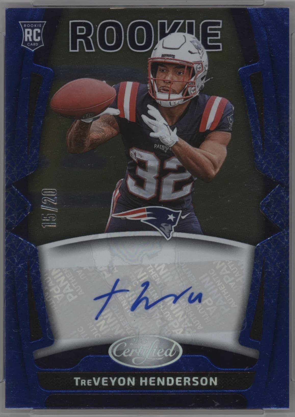 TreVeyon Henderson 2025 panini