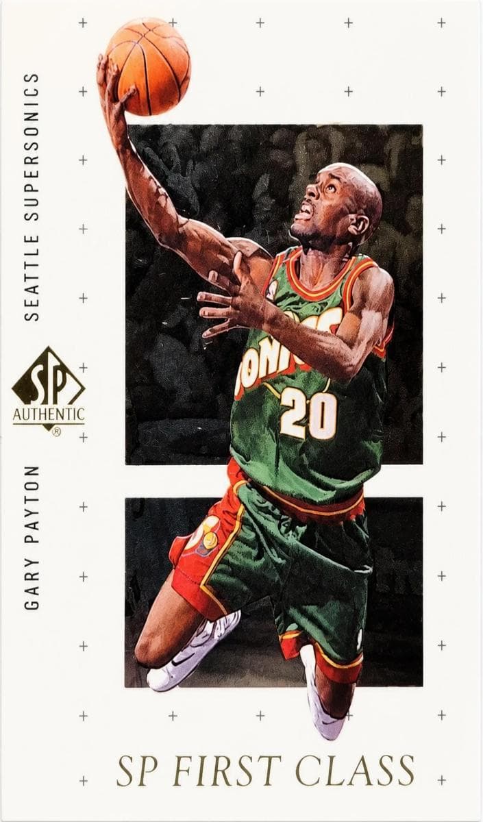 Gary Payton 1998 unknown SP Authentic