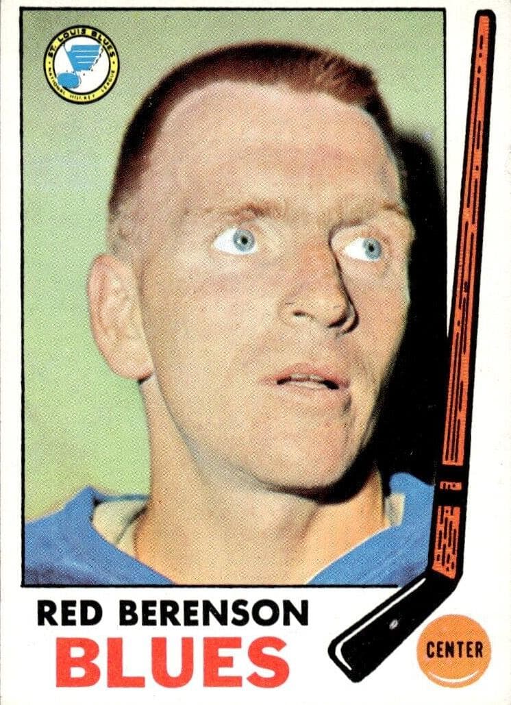 Red Berenson 1969 topps Topps