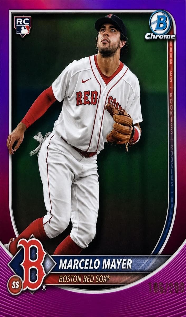 Marcelo Mayer 2025 bowman Bowman Chrome Sapphire Edition