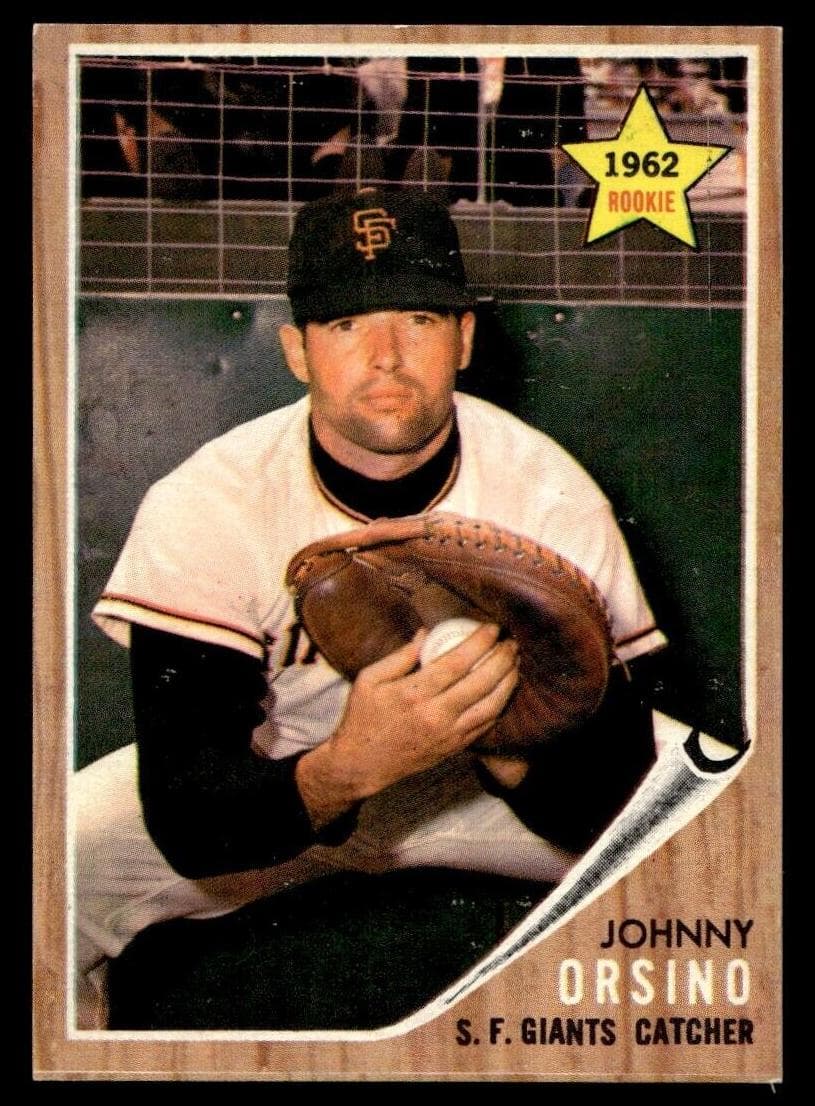 Johnny Orsino 1962 topps Topps