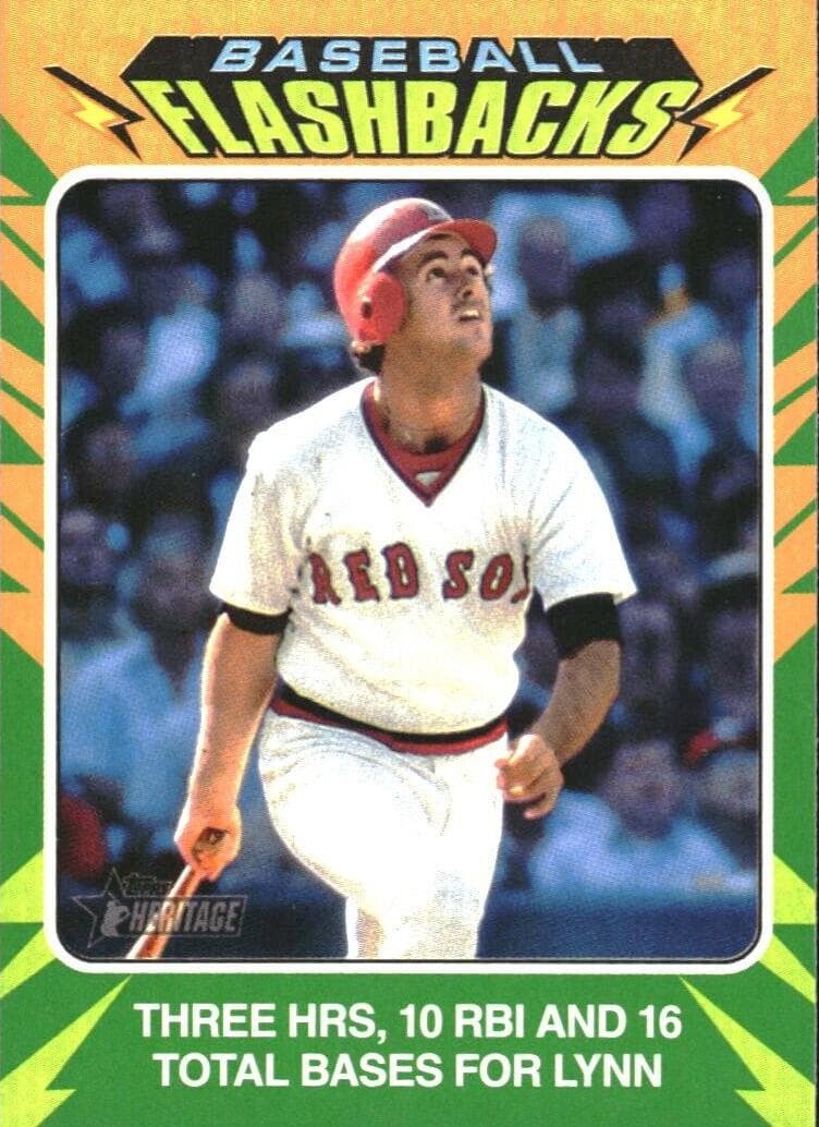 Fred Lynn 2024 topps Topps Heritage