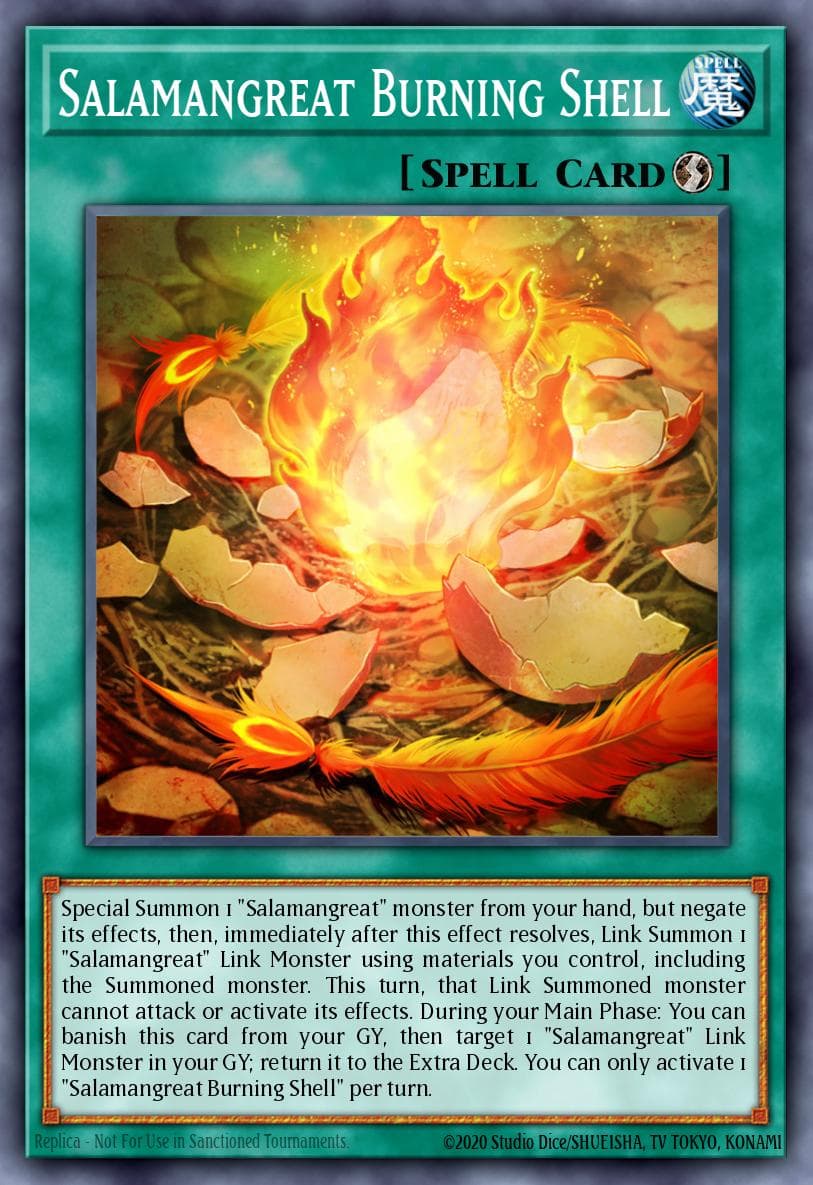 Salamangreat Burning Shell 2019 Yu-Gi-Oh! Chaos Impact