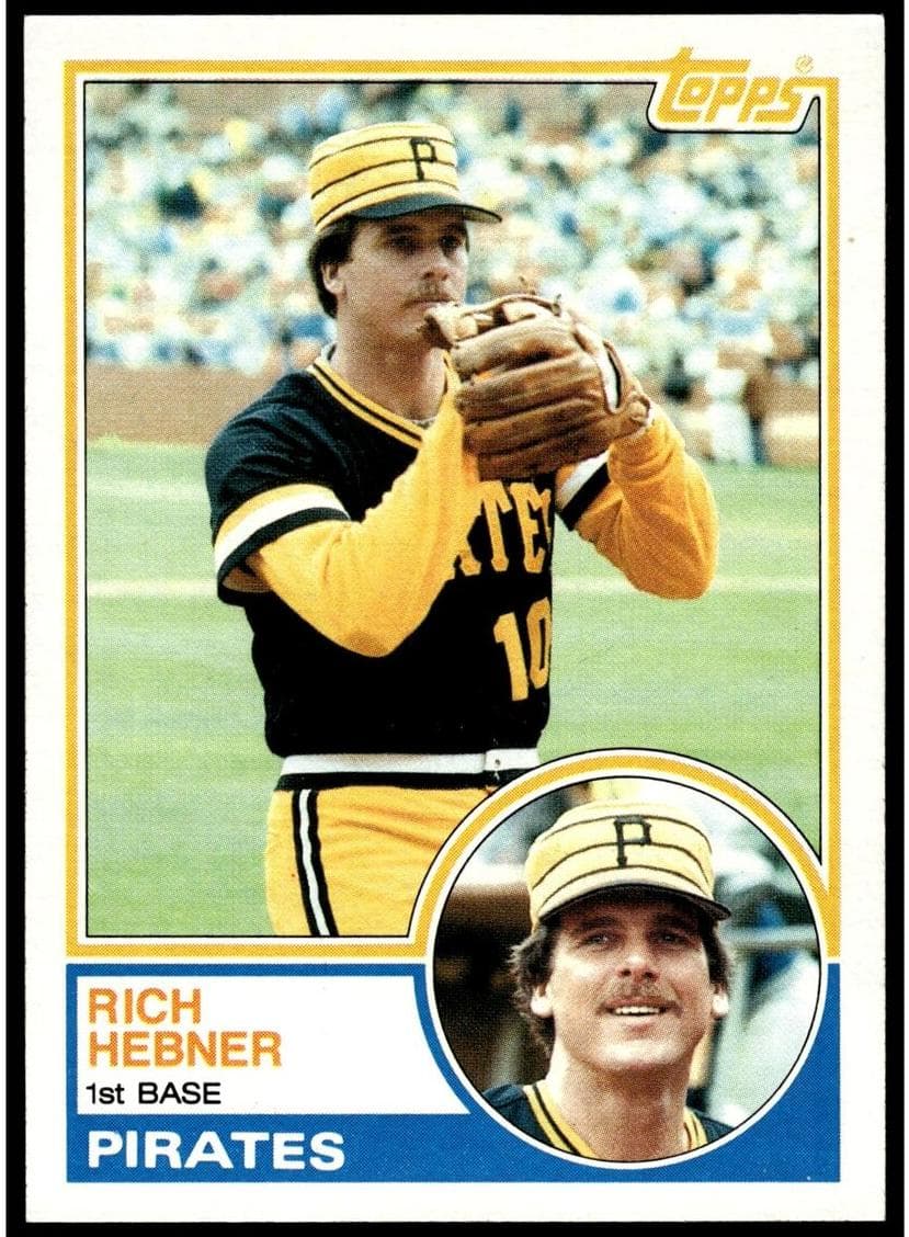 Rich Hebner trading card