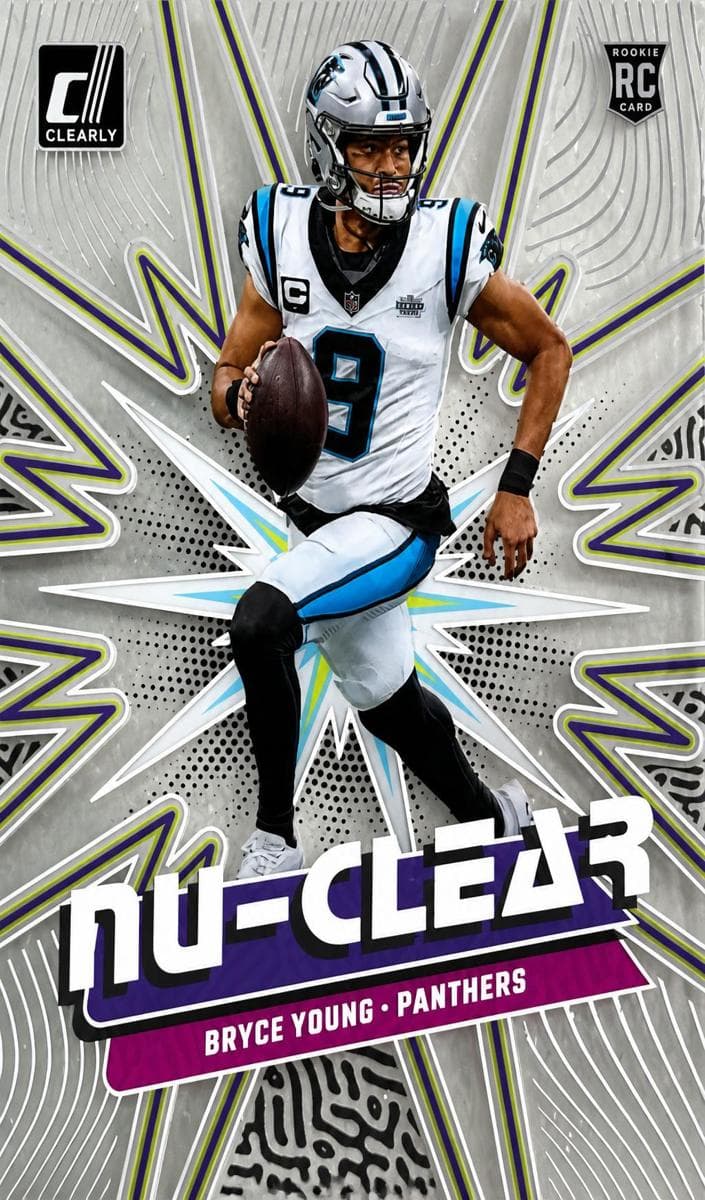 Bryce Young 2023 panini Clearly Donruss
