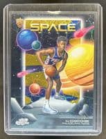 VJ Edgecombe 2025 topps Topps Chrome Cosmic Space Walk - Aqua Equinox Refractor