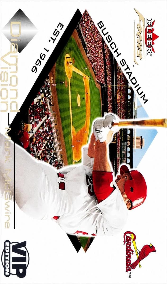 Mark McGwire 2001 fleer Focus