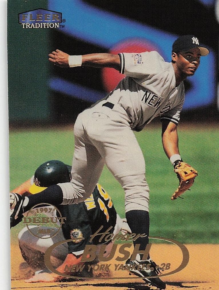 Homer Bush 1998 fleer Fleer Tradition