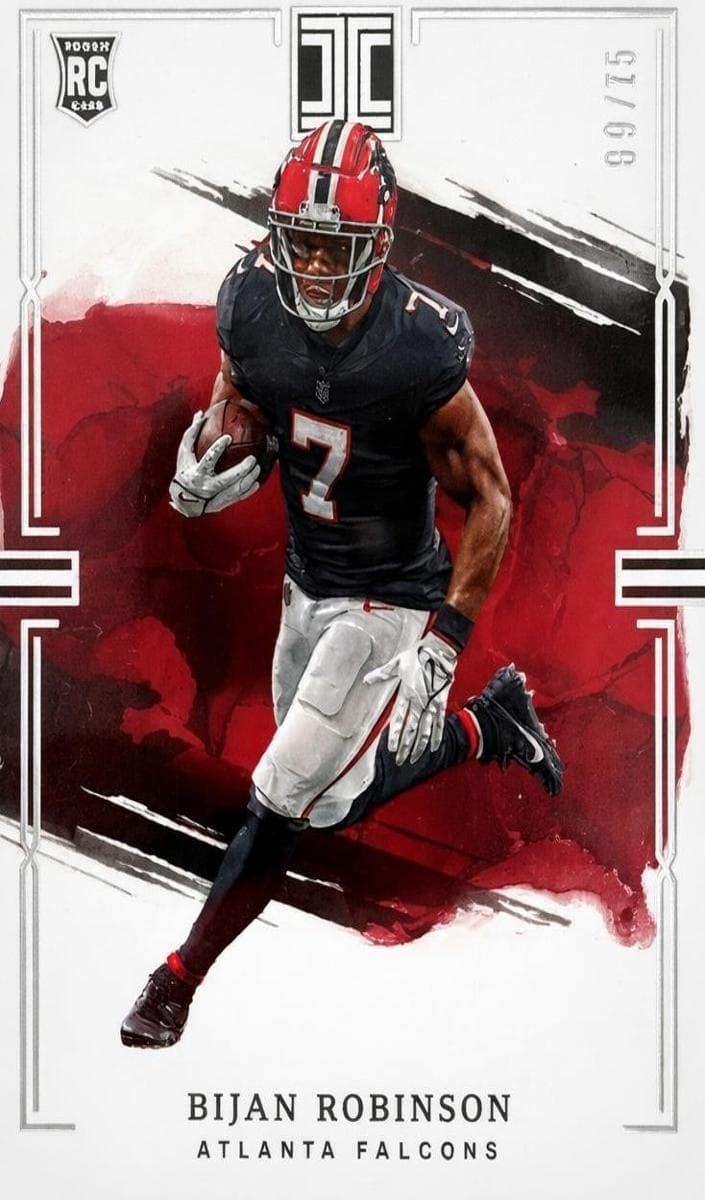 Bijan Robinson 2023 panini Panini Impeccable