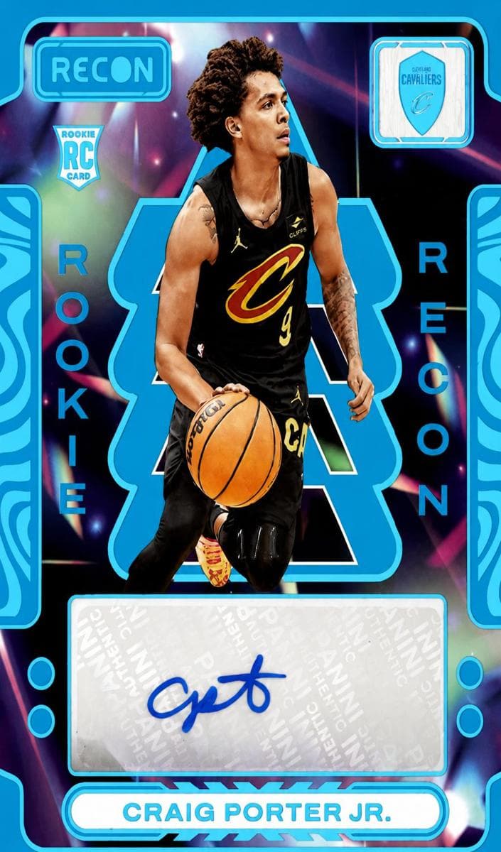 Craig Porter Jr. 2023 panini Recon
