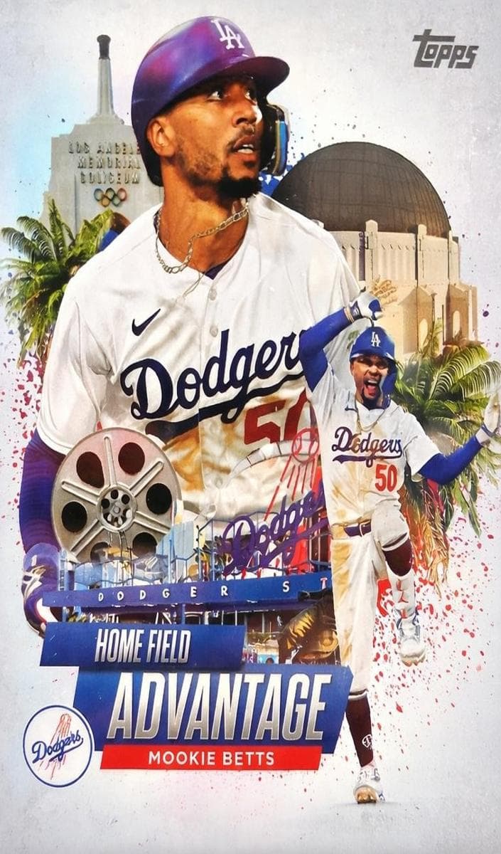 Mookie Betts 2025 topps Chrome