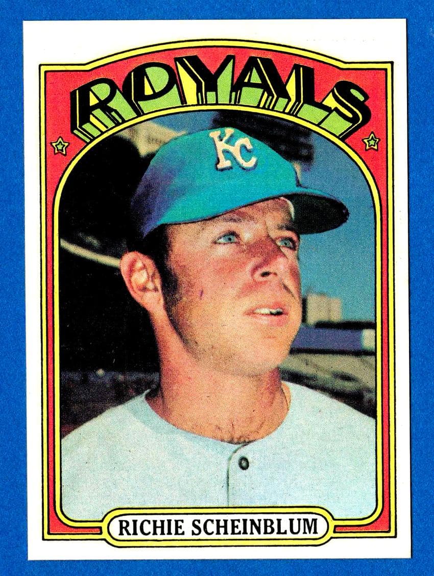 Richie Scheinblum 1972 topps Topps