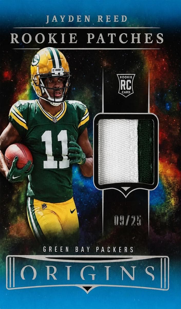 Jayden Reed 2023 panini Donruss Optic