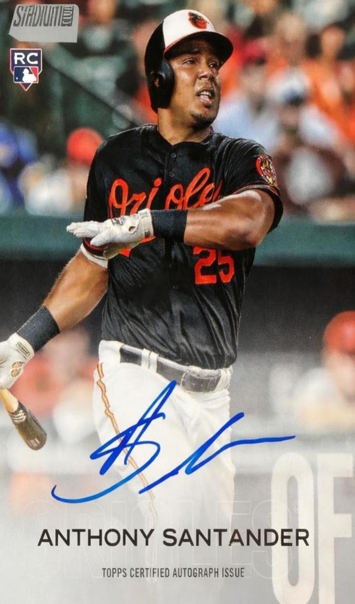 Anthony Santander 2018 topps