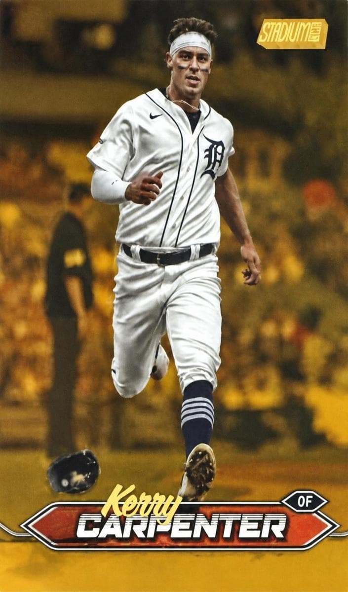 Kerry Carpenter 2024 topps Stadium Club