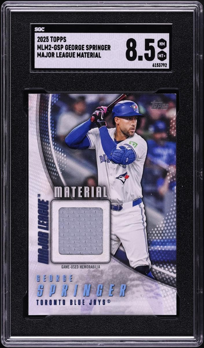 George Springer 2025 topps Topps
