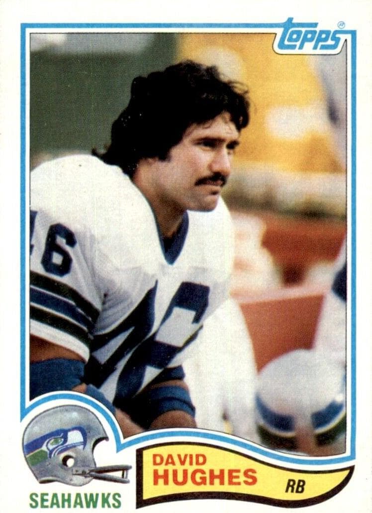David Hughes 1982 topps Topps