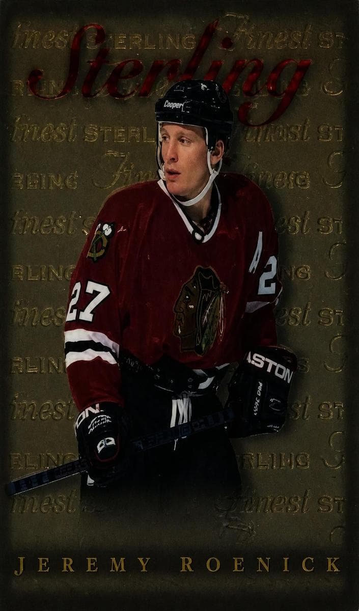 Jeremy Roenick 1995 topps Topps Finest