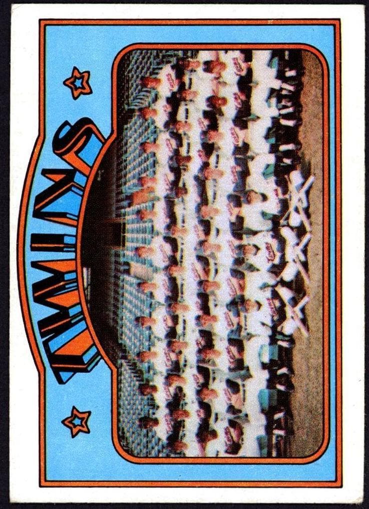Minnesota Twins 1972 topps Topps
