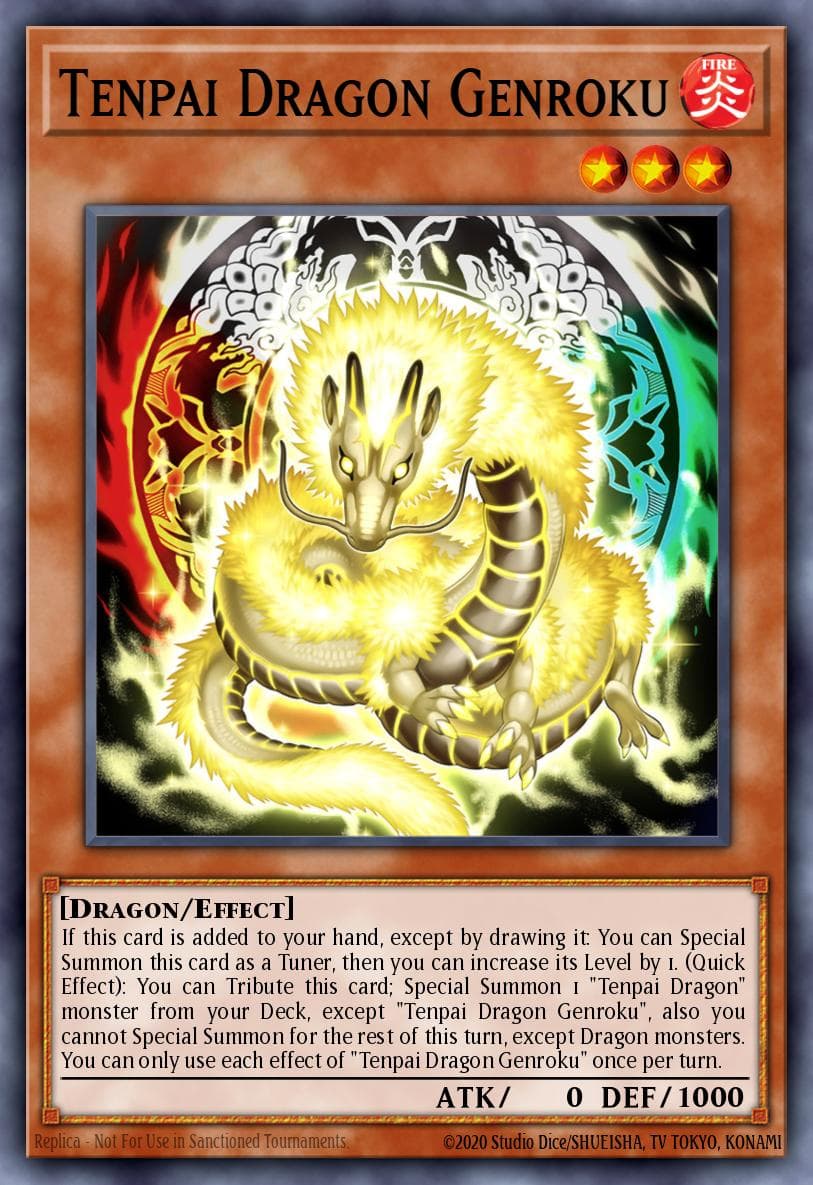 Tenpai Dragon Genroku 2025 Yu-Gi-Oh! 2025 Mega Pack Tin