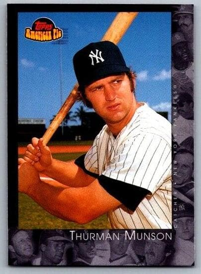 Thurman Munson 2001 topps Topps American Pie