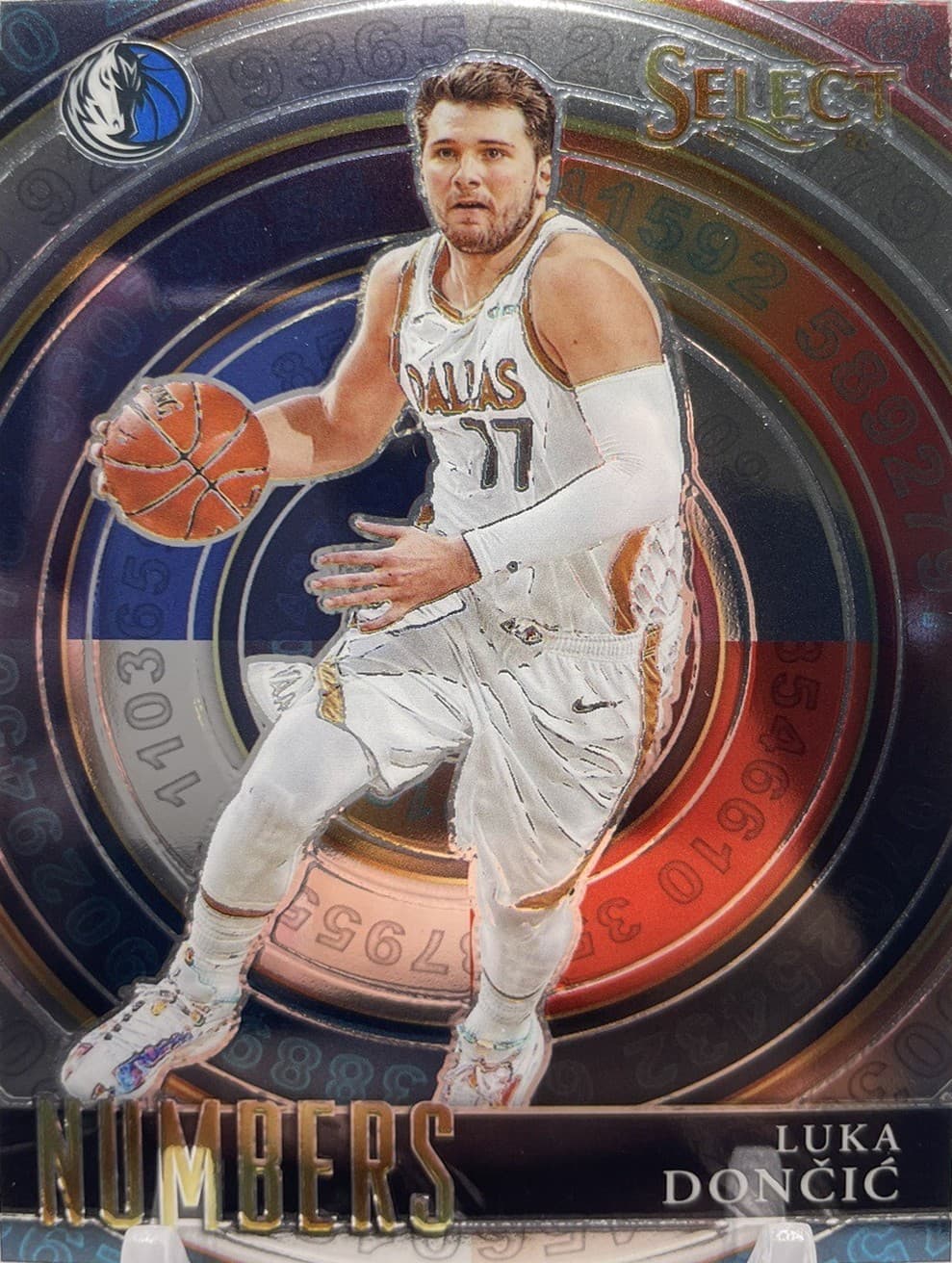 Basketball Numbers Luka 2020 Panini Select 2020 Panini Select