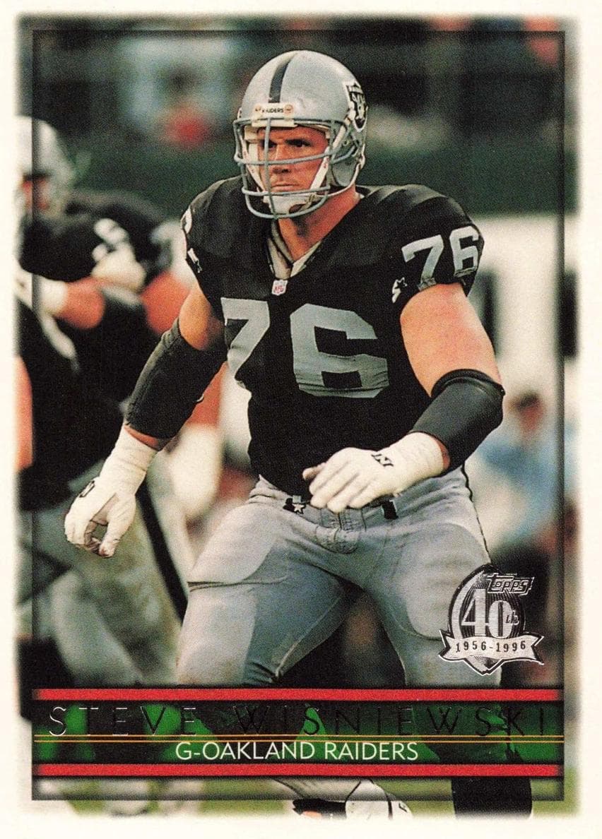 Steve Wisniewski 1996 topps