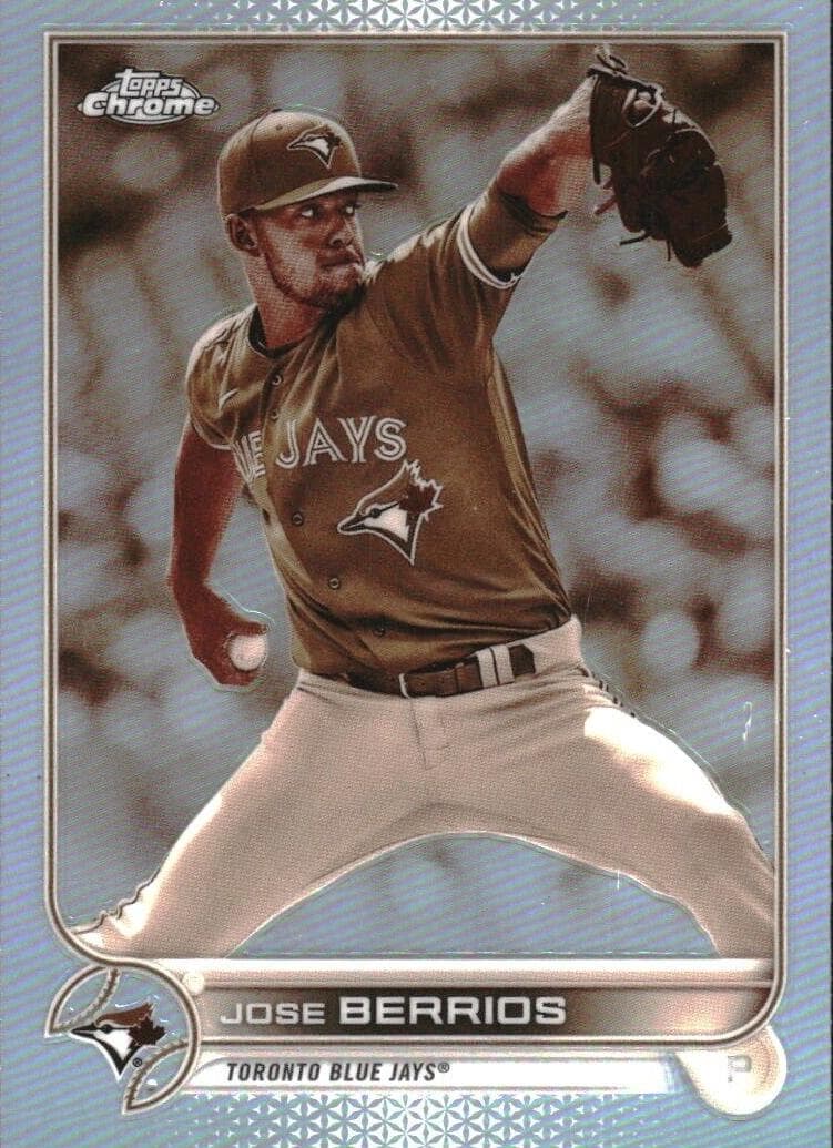Jose Berrios 2022 topps Topps Chrome